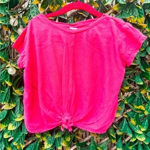 🔹10/$25- Old Navy Twist‎ Tie Knot Short Sleeve Top